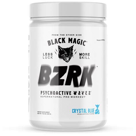 Bzrk witchcraft pre workout